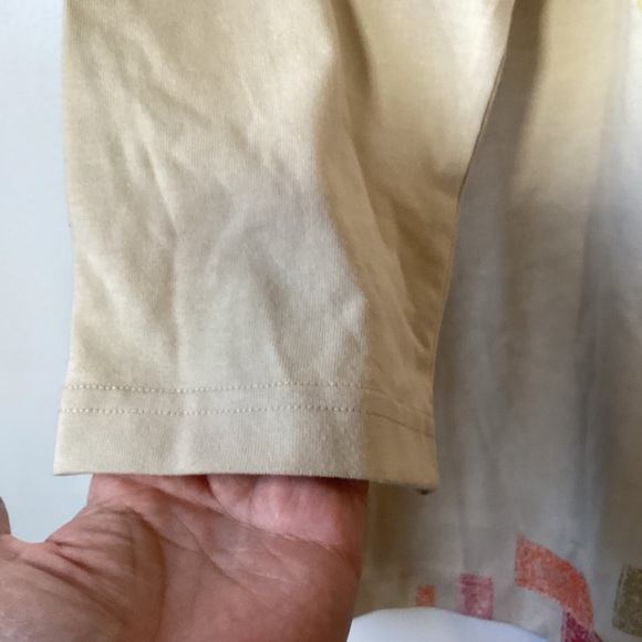 Rebecca Malone Graphic T-Shirt With ¾ Sleeves Size Large NWT - Picture 8 of 8